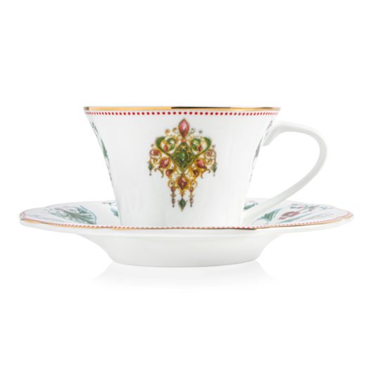 Lucia kaffekopp m/skål sett