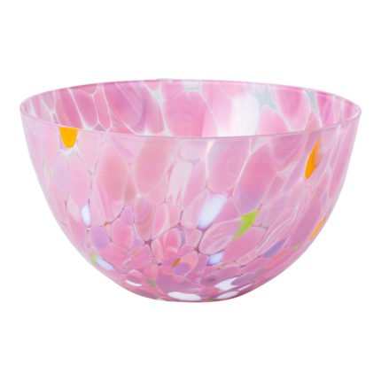 Swirl skål rosa