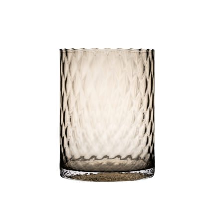 Harlekin lykt/vase medium lys topaz