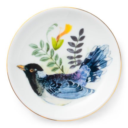 Bijoux miniplatte - dekor Blue Bird